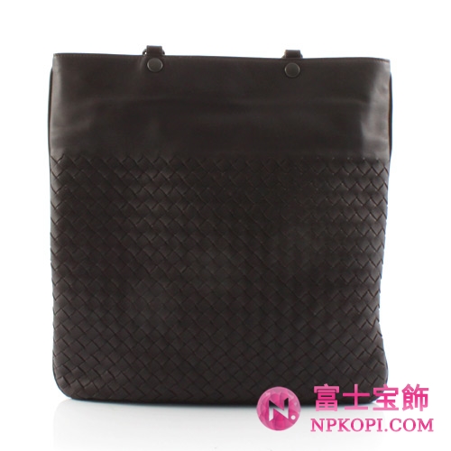 Bottega Veneta/ボッテガ・ヴェネタ  ラムスキン ショルダーバッグ ダークブラウン 233151V00162072